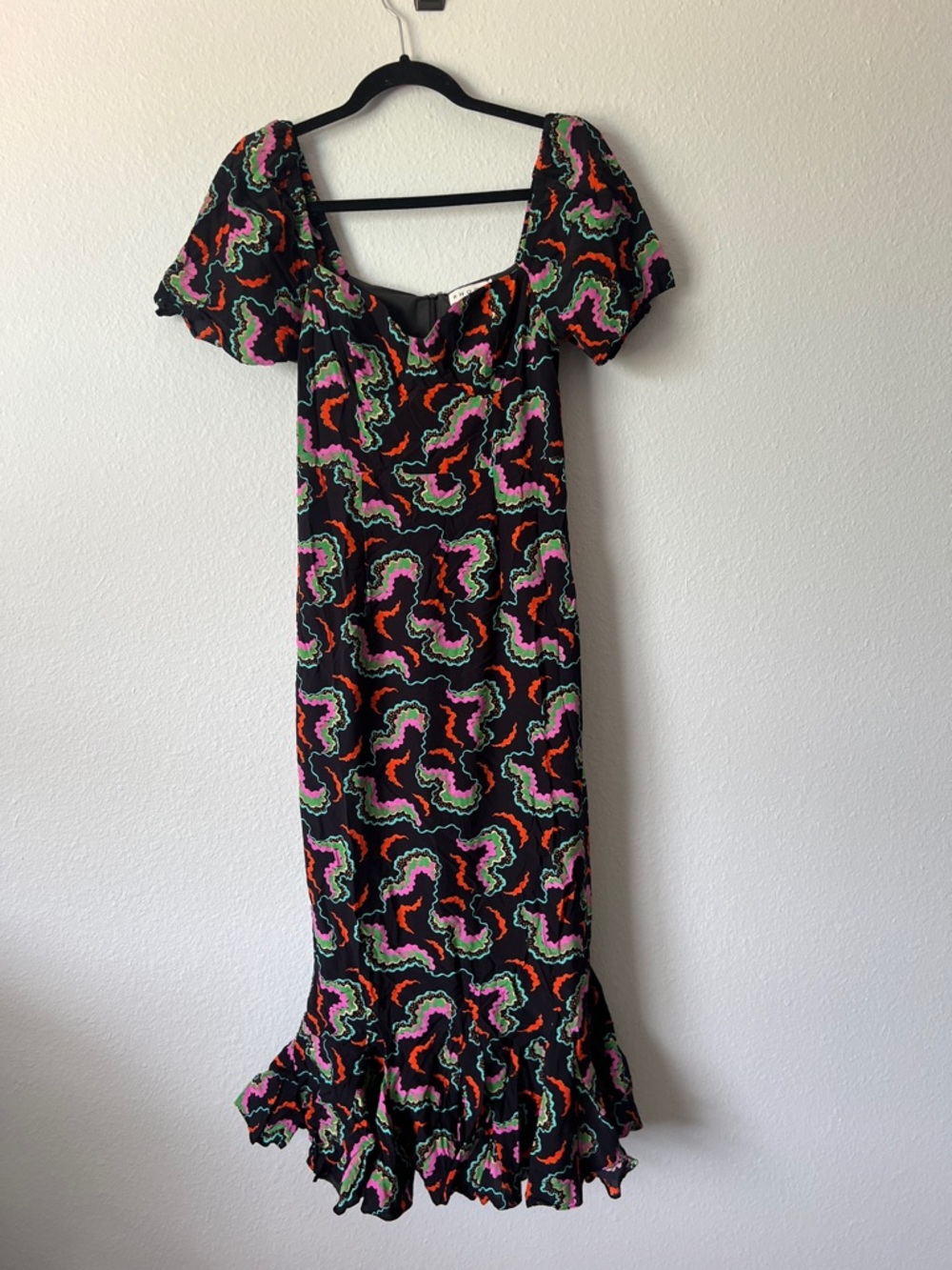 Rhode Ramona Maxi Dress Soundwave Size 6 - Picture 2 of 7